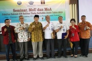 Fakultas Dakwah Melakukan Penandatanganan MoA dengan Kanwil Kemenkumham dan BNN Provinsi Jambi