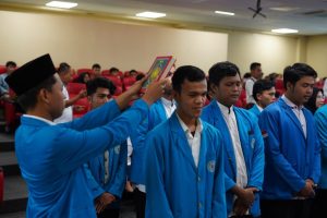 Resmi Dilantik : Salman Barara dari Prodi Manajemen Dakwah Fakultas Dakwah Nahkodai DEMA UIN STS Jambi