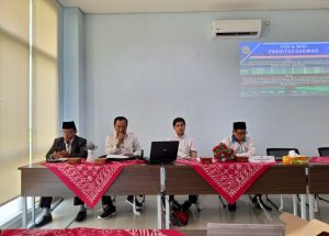 Penyerahan Roster, Sosialisasi Visi Misi dan Sosialisasi Pedoman Skripsi Fakultas Dakwah UIN Jambi 
