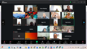 Pembagian Roster Semester Genap 2025/2026 dan Evaluasi Semester Ganjil: Fakultas Dakwah UIN STS Jambi Gelar Rapat Koordinasi Daring