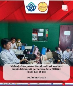 Fakultas Dakwah Melanjutkan Re Akreditasi Prodi KPI dan BPI