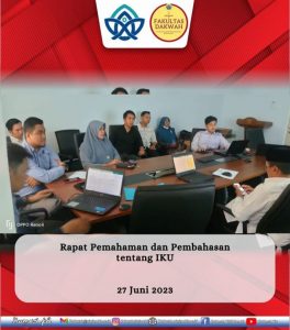 Fakultas Dakwah Gelar  Rapat Pembahasan dan Pemahaman IKU