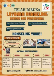 Klinik Konseling Islam (KKI) Prodi BPI Hadir Melayani Keluh Kesah Mahasiswa