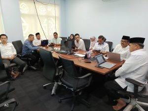 Rapat Strategis Dipimpin Oleh Dekan Fakultas Dakwah UIN Sultan Thaha Saifuddin Jambi Membahas Rencana Distribusi Dosen dan Peningkatan Kualitas Program Studi