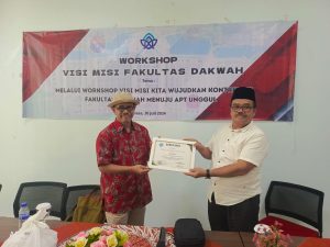 Workshop Visi Misi Fakultas Dakwah: “Melalui Workshop Visi Misi Kita Wujudkan Kontribusi Fakultas Dakwah Menuju APT Unggul”