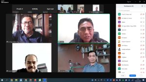 Fakultas Dakwah UIN STS Jambi Gelar Rapat Pimpinan untuk Persiapan Pelayanan Akademik via Online