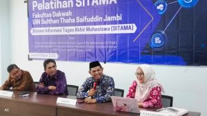 Tingkatkan Layanan Digital, Fakultas Dakwah UIN STS Jambi Implementasikan Aplikasi SITAMA