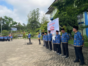 Civitas Akademika Fakultas Dakwah UIN STS Jambi Ikuti Upacara Harkitnas ke-118 dengan Khidmat